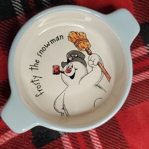 Frosty the Snowman Small‎ Ceramic Dish
